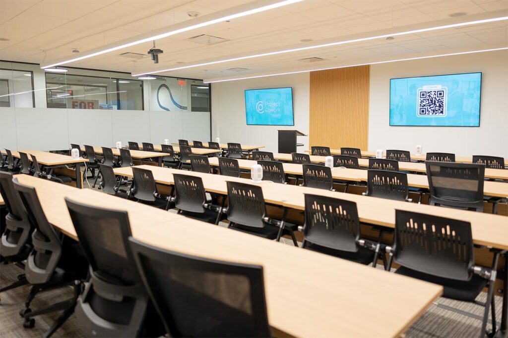 Project Cowork training room