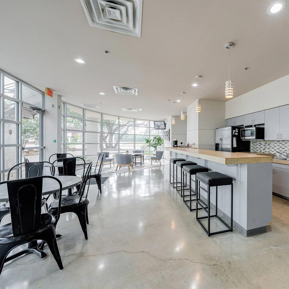 Project Cowork kitchen area